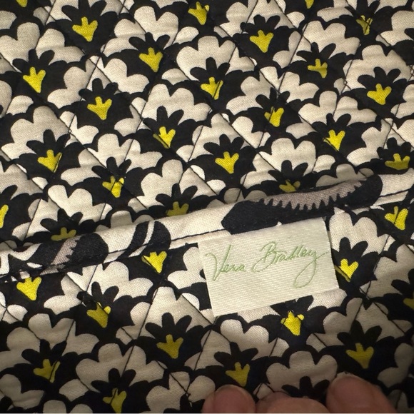 Vera Bradley Black and White Floral Duffle Bag main image 5